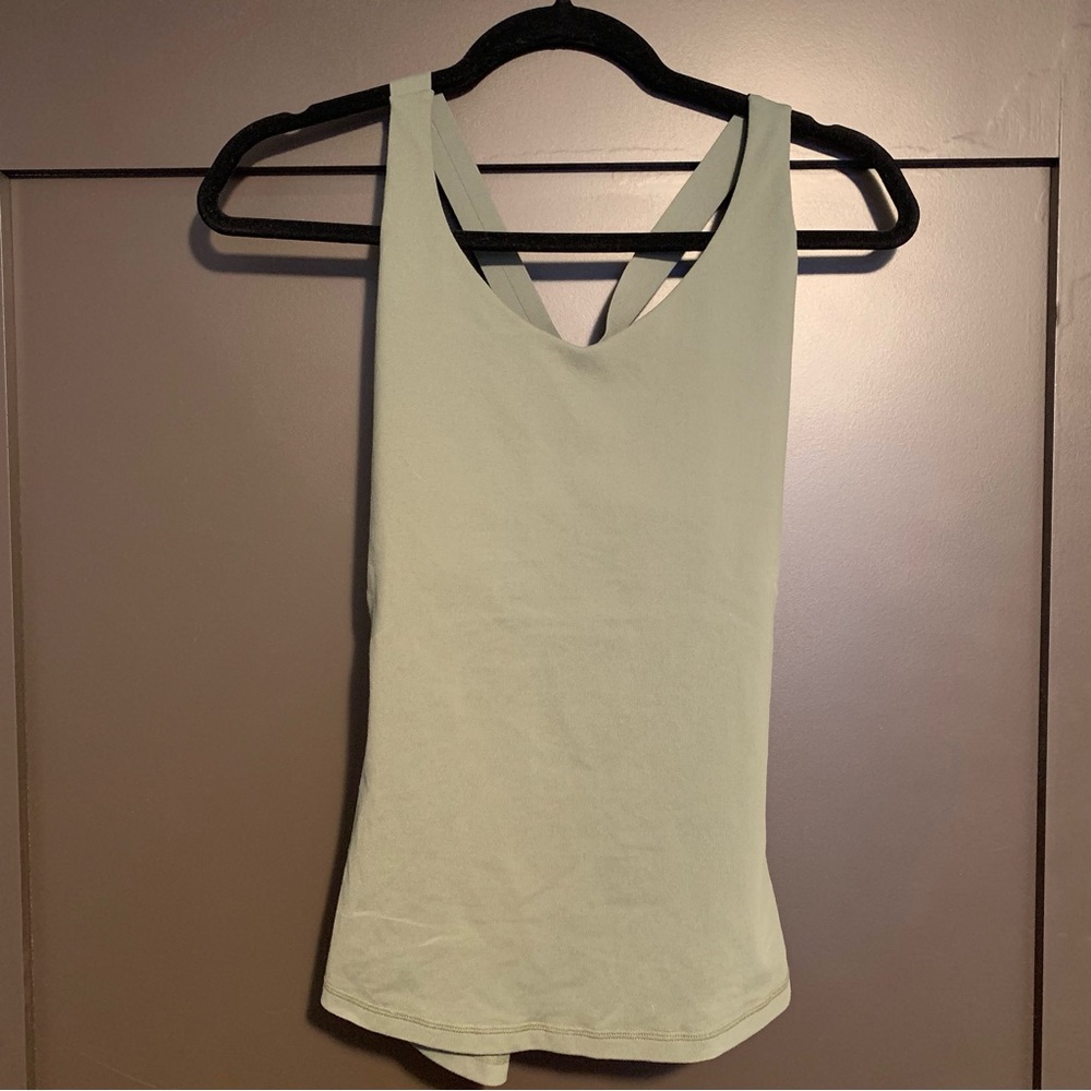 Prana XS Tank Top Olive Green